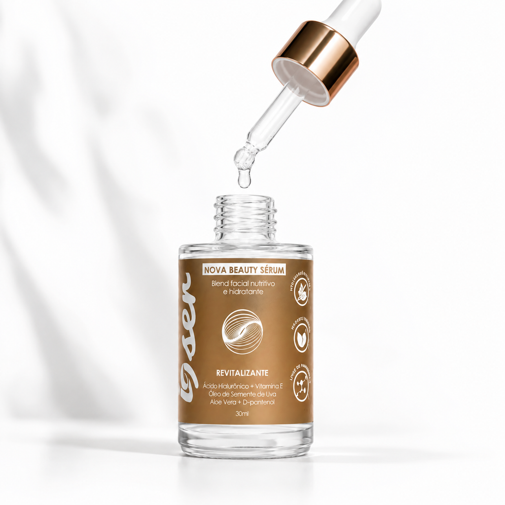 Sérum Anti-Idade NovaBeauty - Dropper com gotas