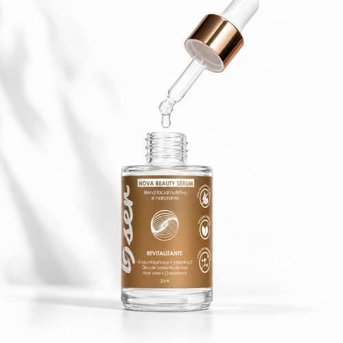 Sérum Anti-Idade NovaBeauty - Dropper com gotas